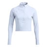 Launch Elite Half Zip Bežecké Tričko Dámy-Modrá