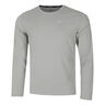 Dri-Fit Miler Dri-Fit Miler UV Bežecké Tričko Muži-Tmavě Šedá