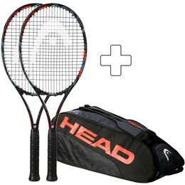 2x Graphene XT Radical MP Special Edition plus Schlägertasche