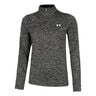 Tech Half-Zip Twist S Dlouh&yacute;m Ruk&aacute;vem D&aacute;my-Čern&aacute;