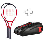 Sada raket Wilson Wilson Clash 100 V2.0 Turnajová Raketa