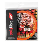 Polyfibre Polyfibre Firerage Ribbed 12m V&yacute;pletov&aacute; Sada - Červen&aacute;
