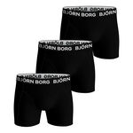 Björn Borg Oblečenie Björn Borg Stretch Trenýrky 3ks V Baleni Muži-Černá
