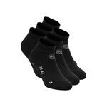 Tenisové Oblečení BIDI BADU No Party XXL No Show Move Socks 6 Pack - black