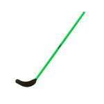 TOOLZ Potřeby pro tren&eacute;ry TOOLZ Hockey Stick Kids (70cm) Hokejka Na Hockeyball - Neonově Zelen&aacute;,Čern&aacute;
