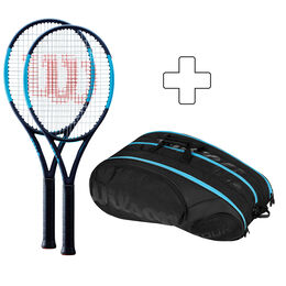 2x Ultra 100 CV plus Schlägertasche