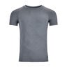 BL Top Crew Neck Shortsleeve Performance Light Eco Bežecké Tričko Muži-Šedá