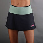 Endless Oblečenie Endless Mile Sukně D&aacute;my-Čern&aacute;,Zelen&aacute;