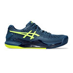 ASICS Tenisová obuv ASICS Gel-Resolution 9 Obuv na antuku Muži - modrá, žlutá