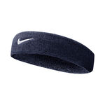 Nike Oblečenie Nike Swoosh Classic Čelenka Unisex - tmavě modr&aacute;, b&iacute;l&aacute;