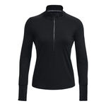 Under Armour Oblečenie Under Armour Qualifier Run Half-Zip S Dlouhým Rukávem Dámy-Černá