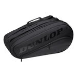 Tenisové Tašky Dunlop D TAC TEAM 8RKT THERMO BLACK/BLACK