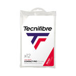 Tecnifibre Vrchní omotávky Tecnifibre Pro Contact 12ks Baleni - Bílá