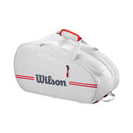 Wilson Wilson Tour Team Bag Ta&scaron;ka na padelovou raketu - b&iacute;l&aacute;