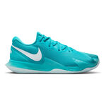Nike Tenisová obuv Nike Air Zoom Vapor Cage 4 Rafa Obuv Na Antuku Muži-Tyrkysová,Bílá