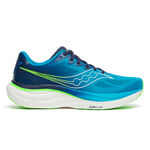 Saucony Neutr&aacute;ln&iacute; obuv Saucony Ride 19 Neutr&aacute;ln&iacute; obuv Muži-modr&aacute;, neonově zelen&aacute;