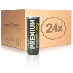 Tenisové Míče Tennis-Point Premium Tennisball 3er 24 Dosen im Umkarton