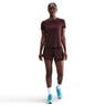 Dri-Fit One Mid Rise 2in1 3in Šortky Dámy - tmavě červená, stříbrná
