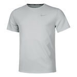 Nike Oblečenie Nike Dri-Fit Miler Dri-Fit Miler UV Bežecké Tričko Muži-Světle Šedá