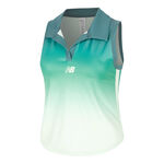 Oblečenie New Balance Printed Collared Tournament Tank