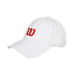 Tenisové Oblečení Wilson U Active Perforated Cap Bright White/Infrared