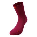 Bauerfeind Oblečenie Bauerfeind Ultralight Mid Cut Running socks Dámy - berry, 