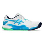 ASICS Tenisová obuv ASICS Gel-Resolution 9 Obuv na antuku Muži - bílá, světle modrá