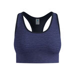 Odlo Oblečenie Odlo Seamless Medium Padded Sportovní Podprsenka Dámy-Modrá