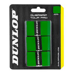 Dunlop Vrchní omotávky Dunlop Tour Pro 3ks v baleni-zelená