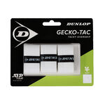 Dunlop Vrchní omotávky Dunlop  Gecko-Tac 3ks v baleni - bílá