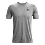 Under Armour Oblečenie Under Armour Sportstyle Left Chest Tričko Muži-&Scaron;ed&aacute;,Čern&aacute;