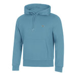 Lacoste Mikina Lacoste Brushed Hoody Muži-Modro-&scaron;ed&aacute;