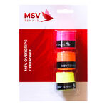 Vrchní Omotávky MSV Overgrip Cyber Wet 3er Pack mehrfarbig