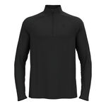 Odlo Bežeck&eacute; tričko Odlo Essential 1/2 Zip Bežeck&eacute; tričko Muži-čern&aacute;