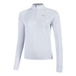 Puma Oblečenie Puma Velocity Cloudspun 1/4 Zip Bežecké tričko Dámy - modrá, 