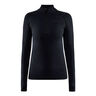 Core Dry Active Comfort Half-Zip S Dlouhým Rukávem Dámy-Černá