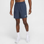 Nike Oblečenie Nike Dri-Fit Dri-Fit Challenger 7in Unlined Versatile &Scaron;ortky Muži - tmavě modr&aacute;, stř&iacute;brn&aacute;