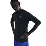 Nike Oblečenie Nike Stride Bežecké tričko Muži - černá, stříbrná