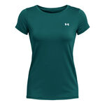 Under Armour Oblečenie Under Armour Heatgear Tričko Dámy - petrolejová, 
