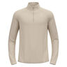Zeroweight Warm Mid Layer 1/2 Zip Bežecké Tričko Muži-Stříbrná