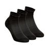 Core Dry Mid Running Socks 3ks V Baleni-Černá