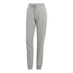 adidas Oblečenie adidas Essentials Linear French Terry Cuffed Tréninkové Kalhoty Dámy-Světle Šedá,Bílá
