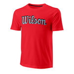 Oblečenie Wilson Script Eco Tee Slimfit
