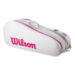 Wilson Wilson Tour Advantage Taška na raketu 6ks - bílá