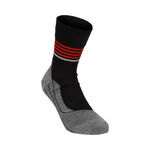 Falke Oblečenie Falke RU4 Endurance Reflect Running Socks Muži-Černá,Šedá