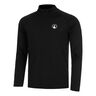 Big Serve 1/4 Zip S Dlouhým Rukávem Muži-Černá