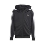 Oblečenie adidas Essentials AEROREADY 3-Stripes Regular-Fit Full-Zip Hoodie