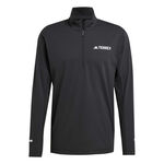 adidas Oblečenie adidas Terrex XPR Half-Zip Bežecké Tričko Muži-Černá