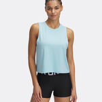 Under Armour Oblečenie Under Armour Vanish Energy Crop Sportovn&iacute; T&iacute;lko D&aacute;my - Modr&aacute;