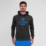 BIDI BADU Oblečenie BIDI BADU Spike Logo Chill Hoody Muži - Tmavě Zelen&aacute;